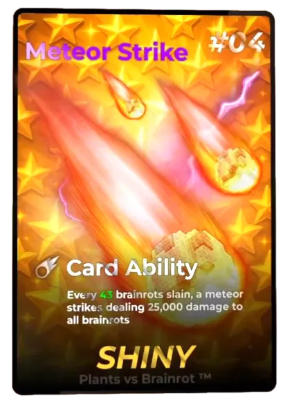 Meteor Strike Shiny